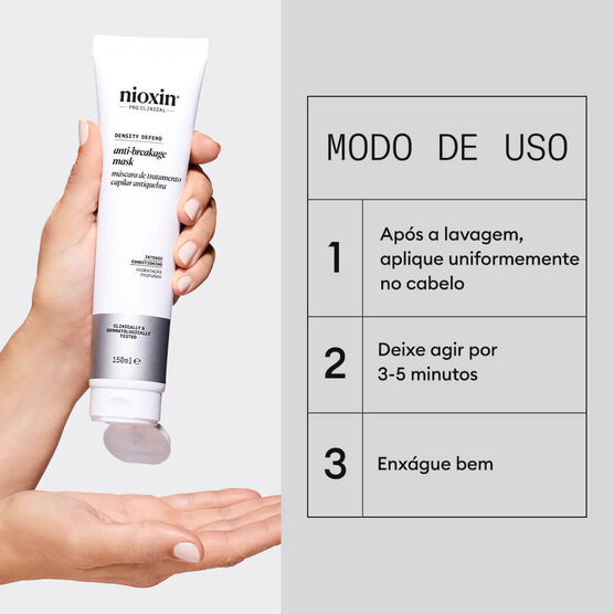 M&aacute;scara de Repara&ccedil;&atilde;o Antiquebra Nioxin